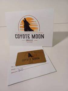 lot 98 image: Coyote Moon $25 Gift Card