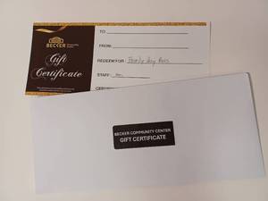 lot 120 image: Becker Community Center - Family Day Pass