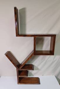 lot 121 image: LOVE Wall Shelf - Hand Crafted