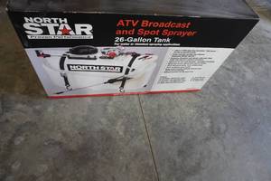lot 123 image: North Star ATV Broadcast & Spot sprayer-New in box