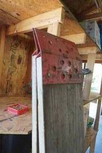 lot 134 image: 2) 72 X 12 Plank ramps with iron ends