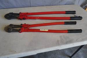 lot 159 image: 30 & 24 Bolt cutters