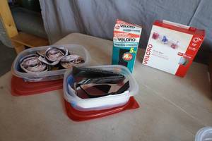 lot 164 image: Four containers velcro