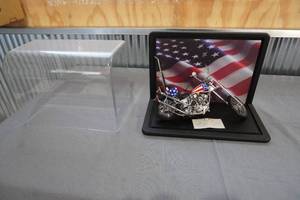 lot 6 image: Harley Davidson Easy Rider Chopper Bike