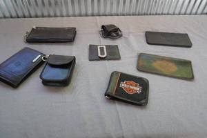 lot 43 image: Harley Davidson Leather billfolds,packs,etc
