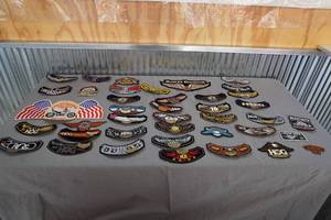 lot 49 image: Harley Davidson Owners group patches