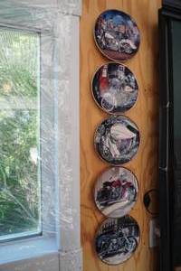 lot 50 image: Harley Davidson -5 Collector plates