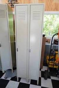 lot 105 image: Two Metal Penco metal lockers 24W x 72 T x 18D