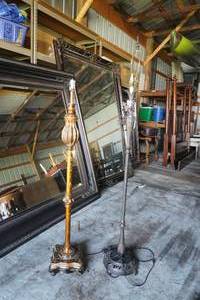 lot 27 image: 2) Floor Lamps