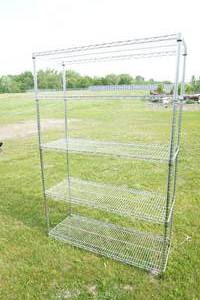 lot 125 image: SS Shelving 18 X 48 x 72 Tall