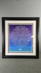 lot 55 image: Ween 2011 Framed Art Print, 36x30, Hobby Lobby, Museum Glass