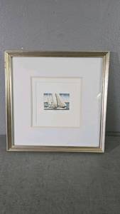 lot 59 image: Frank Kaczmarek Framed Art Print, Etching, Numbered 170 of 400&nbsp