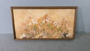 lot 61 image: Framed Nature Scene Painting, Approx. 24x18, Wood Frame by David Neron