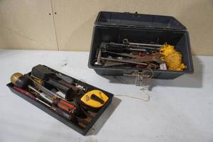 lot 56 image: Tool box of tools