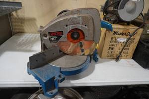 lot 66 image: Ryobi 10 Mitre Saw with 80 tooth blade