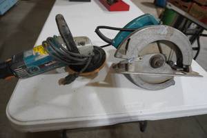 lot 69 image: Makita Buffer & Skilsaw