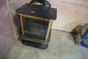 lot 117 image: Stand Alone Gas Fireplace 24 X 18 X 42 Tall