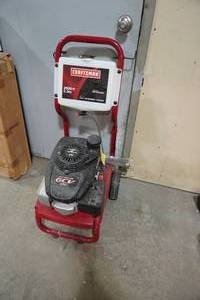 lot 143 image: Craftsman 2500 PSI, Honda motor-No hoses