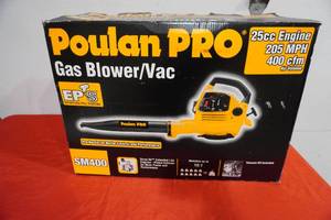 lot 147 image: Gas Poulan BlowerVac 7400