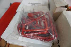 lot 160 image: Hanger brackets, screws and nail-7 boxes