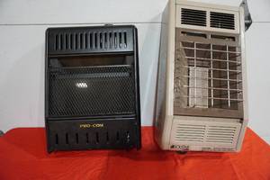 lot 170 image: Two wall mount gas heaters