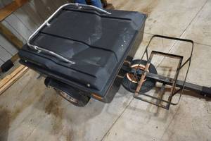 lot 9 image: Two Wheel Motorcycle Trailer