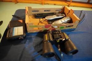 lot 279 image: Bushnell Binoculars, radio, rechargeable remotes