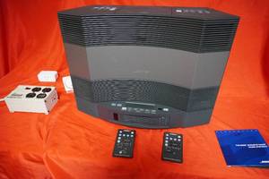 lot 53 image: Bose Acoustic RadioCD player with remotes