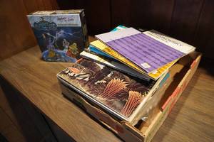 lot 74 image: Albums & board game