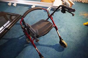 lot 97 image: Nova four wheel chair