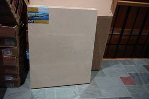 lot 132 image: Four 24 X 30 birchwood painting panels-new in box