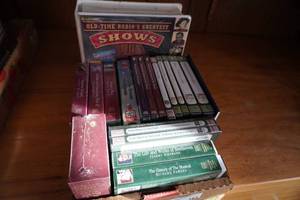 lot 163 image: Flat of CDs, DVDs, Cassettes