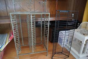 lot 165 image: Two CD racks