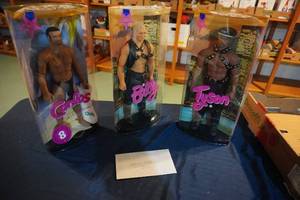 lot 206 image: Billy, Carlos & Tyson Dolls