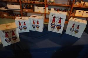 lot 225 image: Five Gnomes in boxes