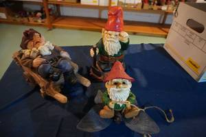 lot 229 image: Three Gnomes