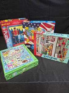 lot 28 image: Set of 4 MINNESOTA Puzzles