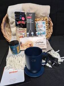 lot 43 image: Ember Mug and Coffee Basket