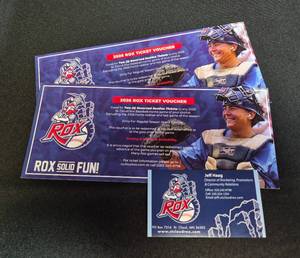 lot 91 image: 4 Reserved Section Tickets - St Cloud Rox