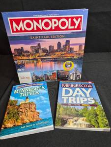 lot 98 image: Minnesota Fun Game and Books