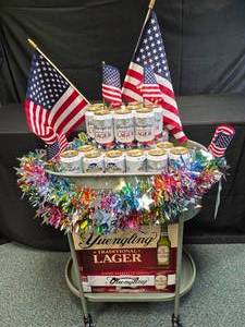 lot 110 image: Celebrate America Yuengling Beer Cart