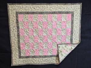 lot 118 image: Homemade Table Topper Patchwork