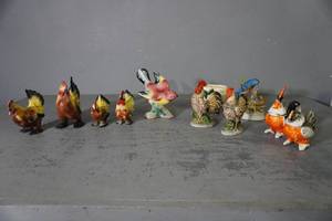 lot 202 image: Three Chicken sets & Birds