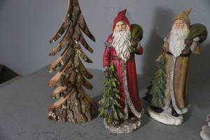 lot 220 image: Three Fr Christmas and Two Trees