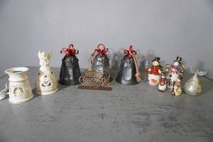 lot 231 image: Christmas Bells, Snowmen, Angels