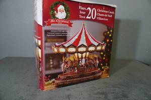 lot 281 image: Musical Christmas Carousel