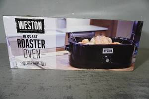 lot 300 image: Weston 12 qt. roaster