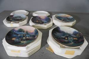 lot 302 image: Thomas Kincaid plates-5 collector