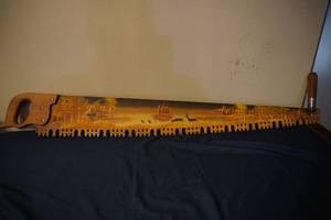 lot 238 image: Painted wall saw