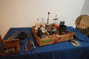 lot 309 image: Curling iron, beater, shaving kits & more